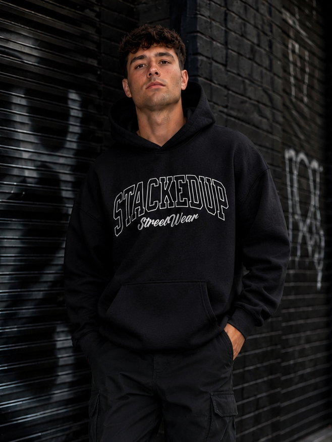StackedUp heavyweight hoodie
